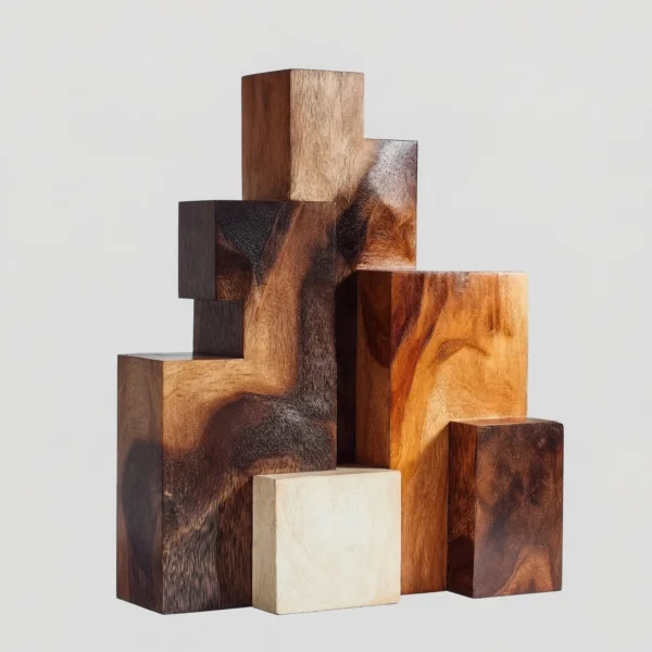 Structured Heights | Wood Sculpture