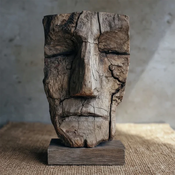 Moai of the Driftwood | Wood Sculpture