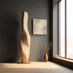 Minimalist Torso | Wood Sculpture
