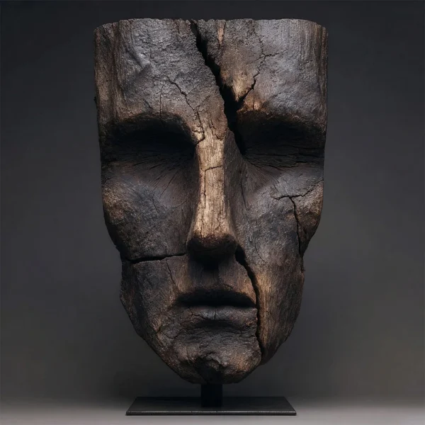 Fractured Memory | Wood Sculpture