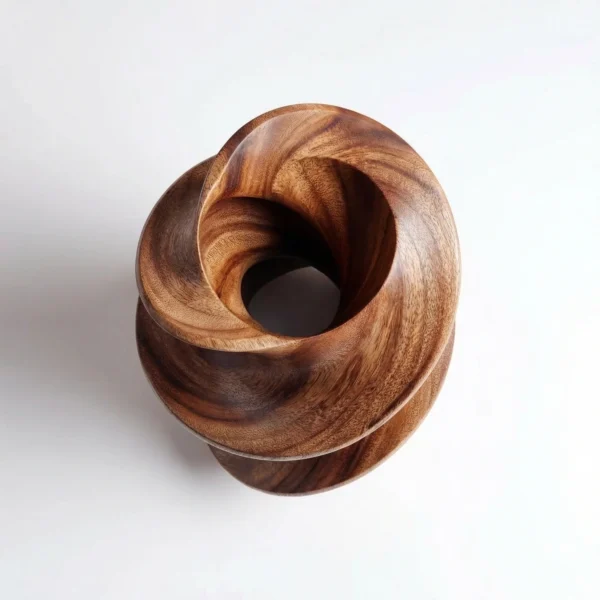 Spiral Vortex | Wood Sculpture
