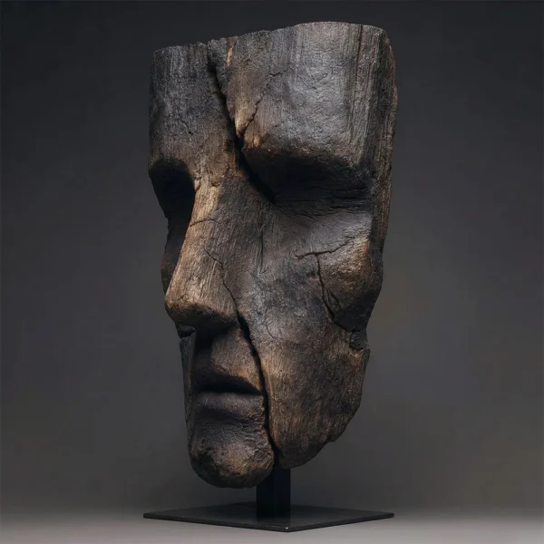 Fractured Memory | Wood Sculpture