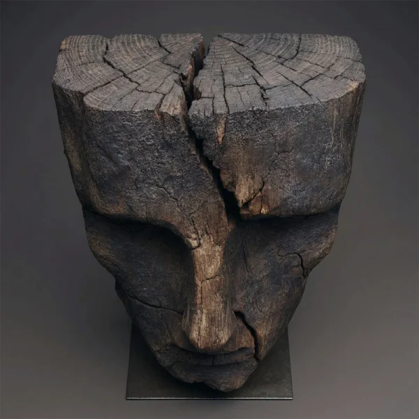Fractured Memory | Wood Sculpture