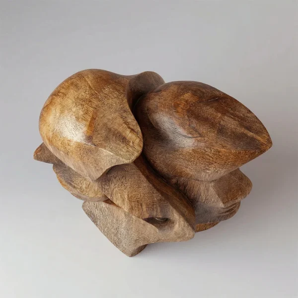 Intertwine Visage | Wood Sculpture