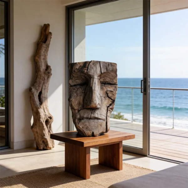 Moai of the Driftwood | Wood Sculpture