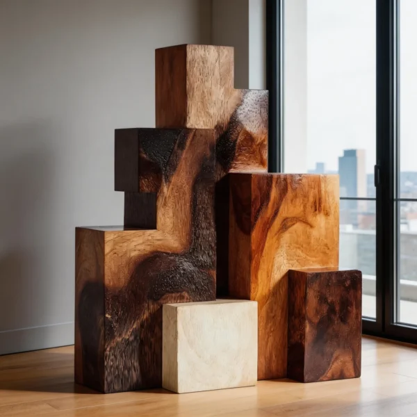 Structured Heights | Wood Sculpture