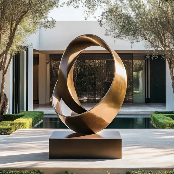 Modern Abstract Outdoor Garden Sculpture