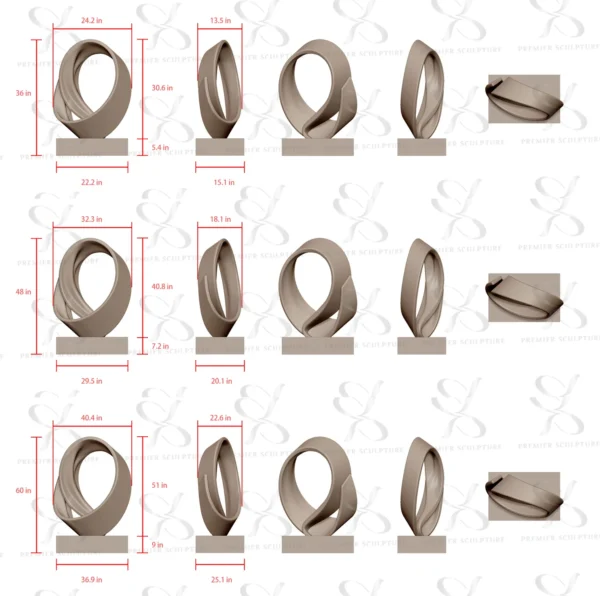 Modern Abstract Outdoor Garden Sculpture